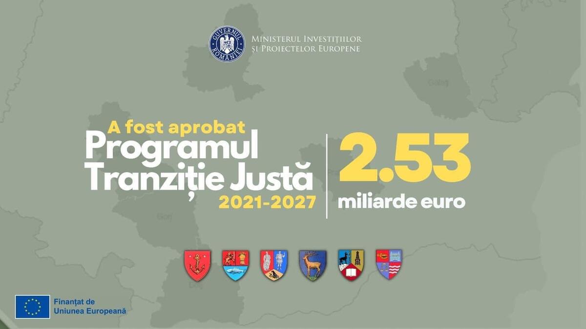 Programul-Tranzitie-Justa.jpg Granturi de câte 200.000-8 milioane de euro pe proiect prin Programul Tranziție Justă
