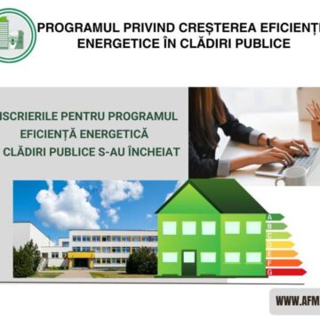 Administraţia Fondului pentru Mediu: Bugetul pentru Programul Eficienţă energetică în clădiri publice, epuizat în şase minute